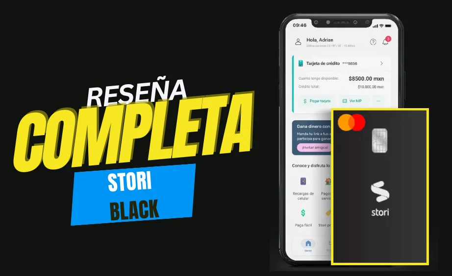 Reseña COMPLETA de la STORI BLACK la primer tarjeta PREMIUM Fintech 