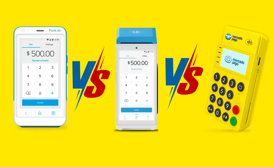 Comparativo de la Point Smart 2, Point Air y Point Mini de Mercado Pago ¿Cuál es la mejor terminal para tu negocio? Comparativo de la Point Smart 2, Point Air y Point Mini de Mercado Pago ¿Cuál es la mejor terminal para tu negocio?
