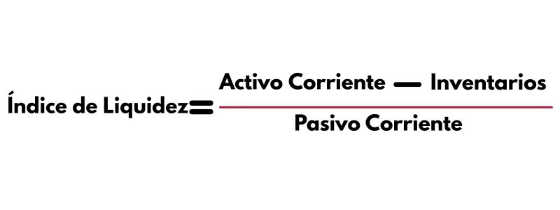 Fórmula de Índice de Liquidez
